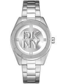 Chambers Midi 34mm Watch in Silver