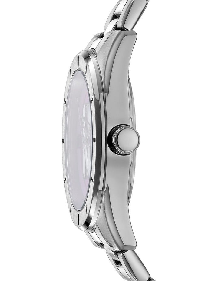 Chambers Midi 34mm Watch in Silver