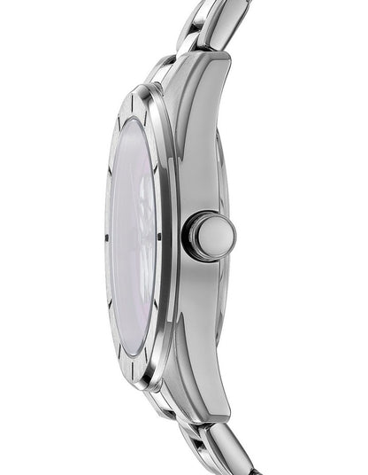 Chambers Midi 34mm Watch in Silver