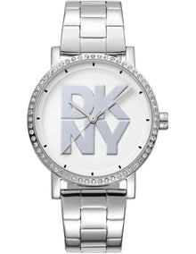Soho Logo Watch 36mm in Silver