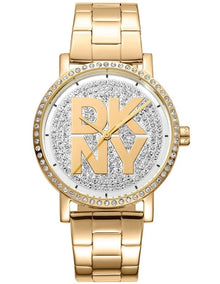 Soho Logo Watch 36mm in Gold