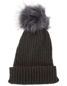 Zara Beanie in Charcoal