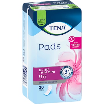 TENA Incontinence Pads Ultra Thin Mini 20 pack