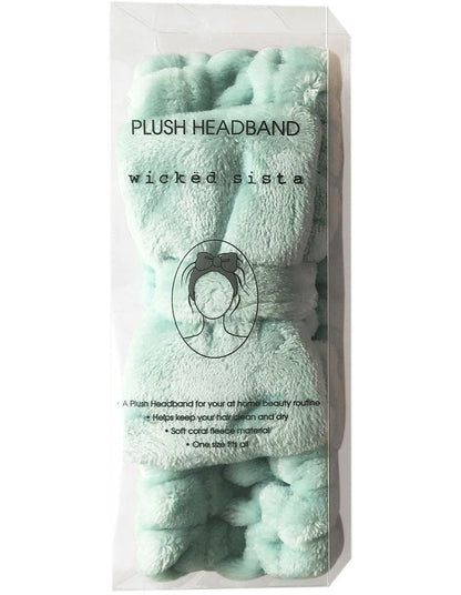 Plush Headband in Sage