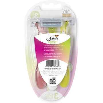 BIC Soleil Comfort Scented Razors Citrus 3 pack