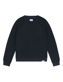 The Summit Raglan Knit (8-16 Years) in Dark Navy