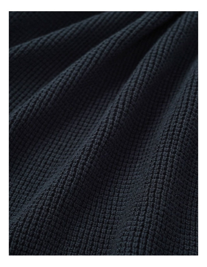 The Summit Raglan Knit (8-16 Years) in Dark Navy
