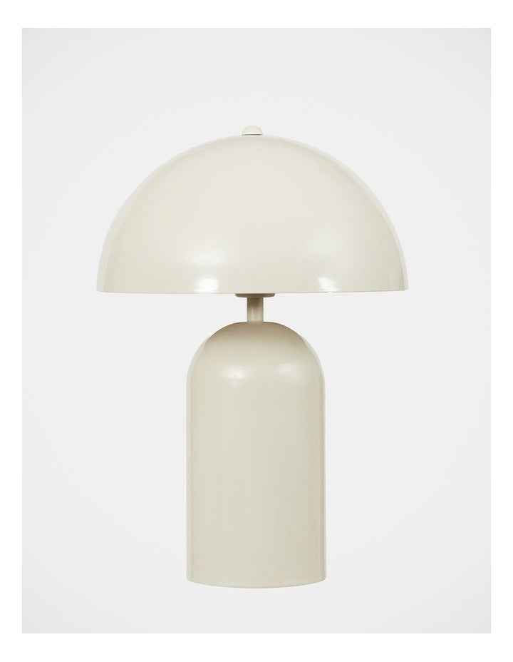 Mushroom Table Lamp 36cm in Cloud