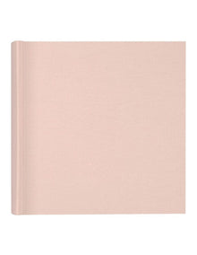 Plush Linen Photo Album 200 Photo Capacity in Peony