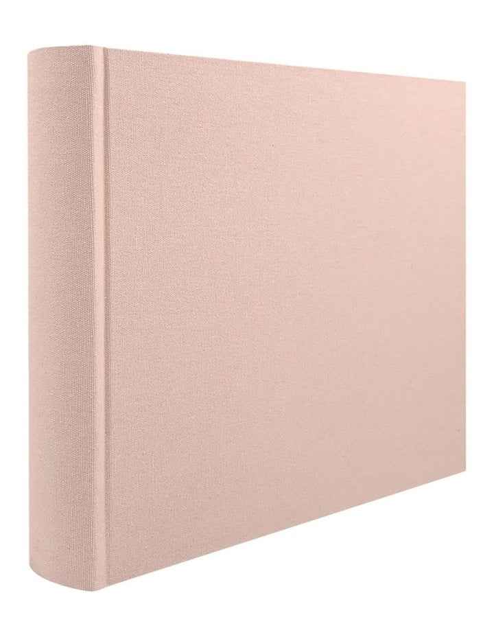 Plush Linen Photo Album 200 Photo Capacity in Peony