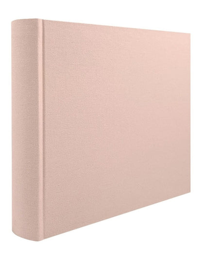 Plush Linen Photo Album 200 Photo Capacity in Peony