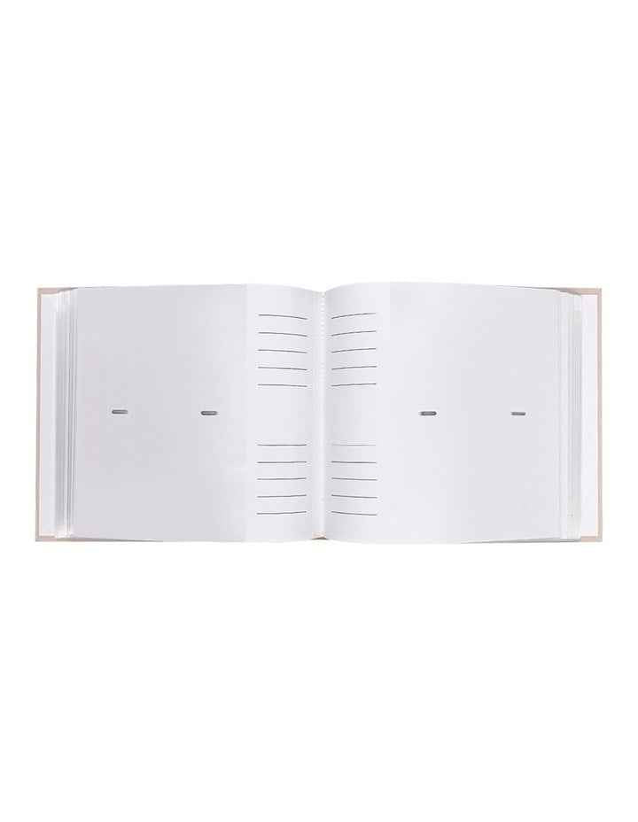 Plush Linen Photo Album 200 Photo Capacity in Peony
