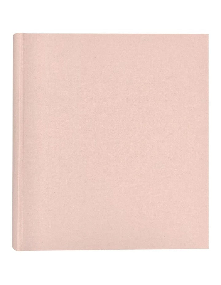 Plush Linen Photo Album 500 Photo Capacity in Peony