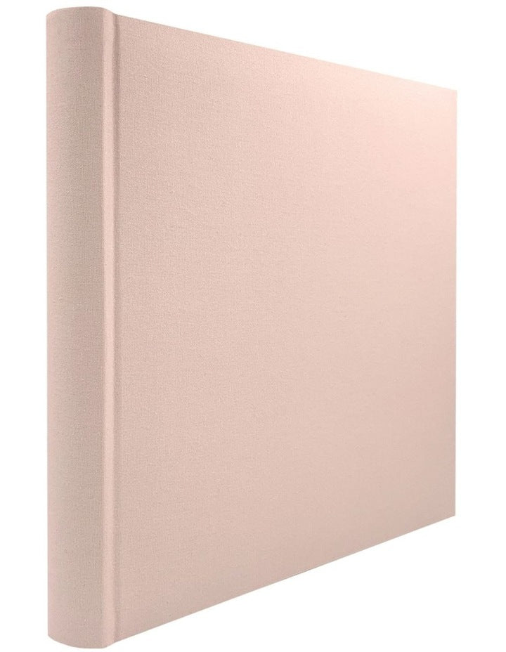 Plush Linen Photo Album 500 Photo Capacity in Peony