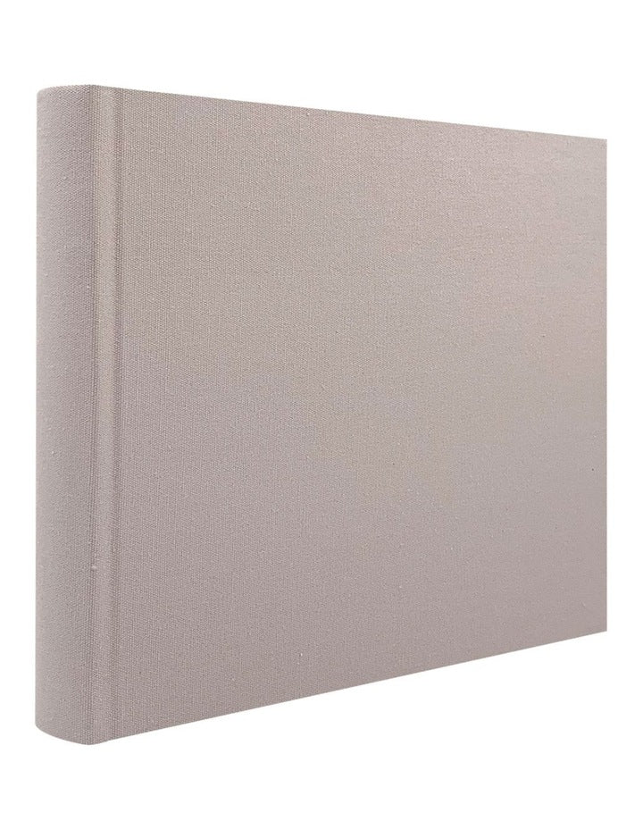 Plush Linen Photo Album 200 Photo Capacity in Dusk