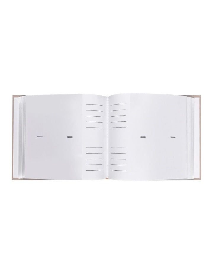 Plush Linen Photo Album 200 Photo Capacity in Dusk