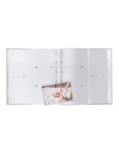 Plush Linen Photo Album 500 Photo Capacity in Dusk