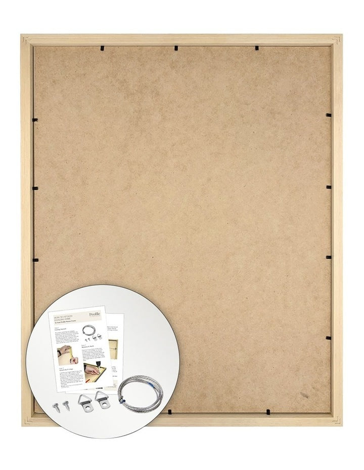 Timber Collage Photo Frame 16x20/4x6(8) in Natural Oak