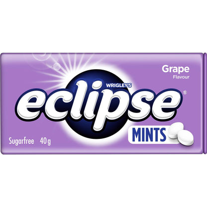 Eclipse Grape Sugar Free Mints Tin 40g