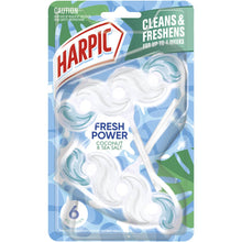 Harpic Fresh Power Coconut & Sea Salt Toilet Cleaner Block 2 pack