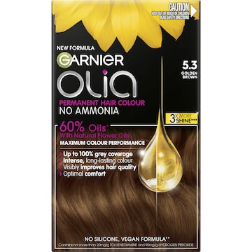 Garnier Olia Permanent Hair Colour Golden Brown each