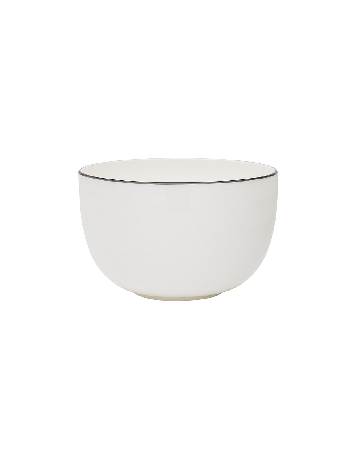 Storm 12cm Fine Bone China Noodle Bowl White Granite