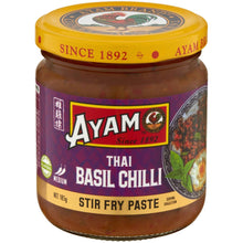 Ayam Stir Fry Paste Thai Basil Chilli Medium 185g