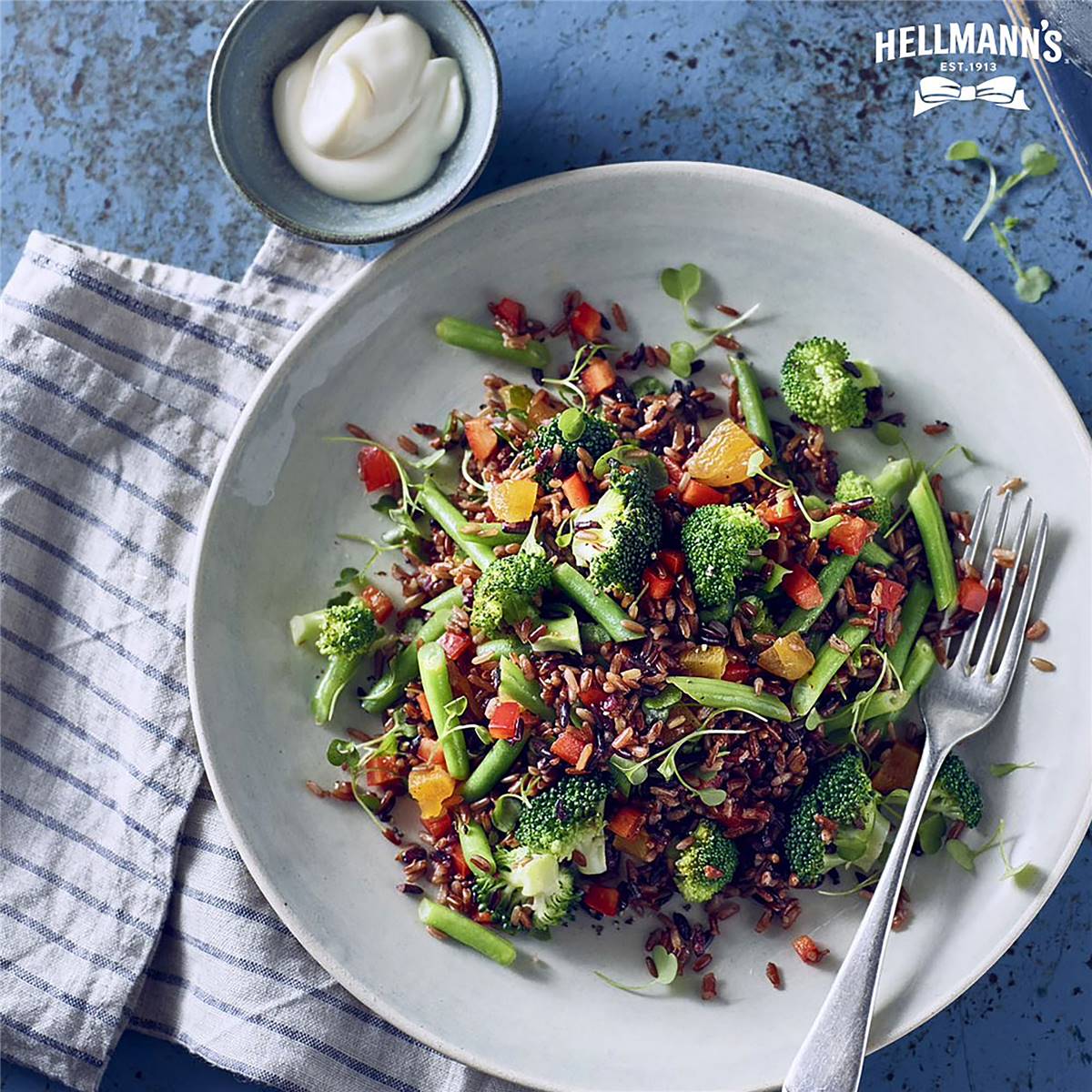 Hellmann's Light Mayonnaise Jar 400g