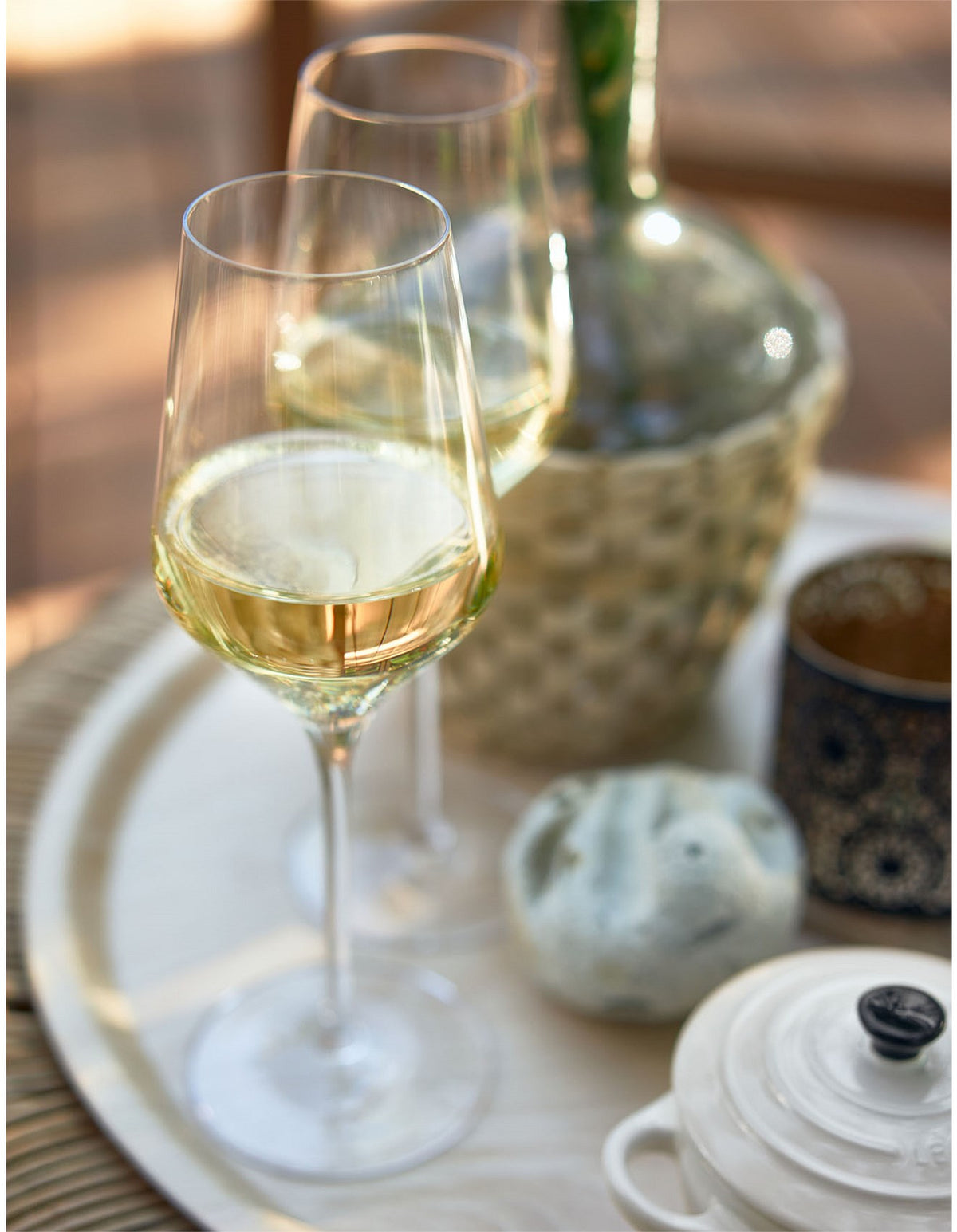 WHITE WINE GLASSES SET OF 4