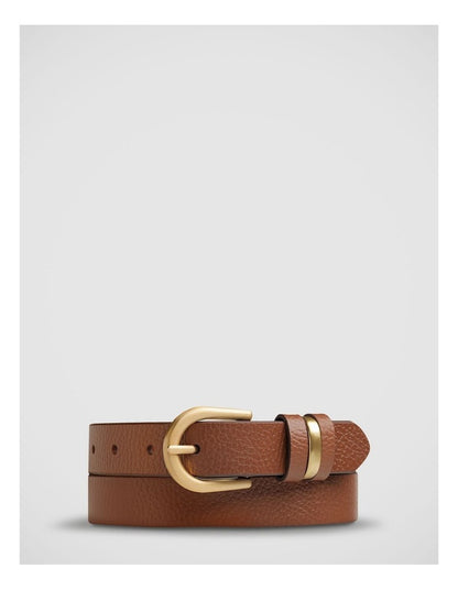 Over And Over Belt in Tan
