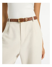 Over And Over Belt in Tan