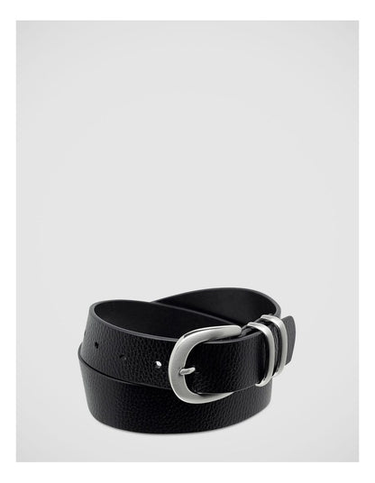 Let It Be Belt in Black