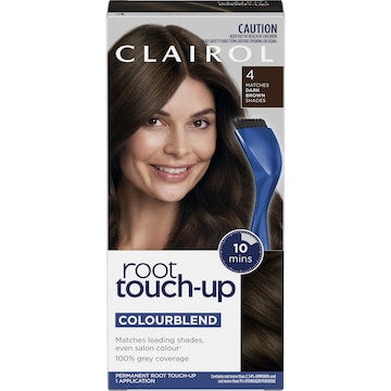 Clairol Root Touch Up Permanent 4 Dark Brown Hair Colour each