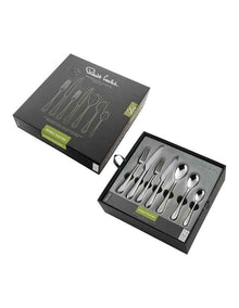 Kemble Texture Cutlery Set 56 Piece in Silver