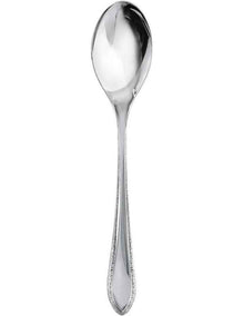 Kemble Texture Dessert Spoon in Silver