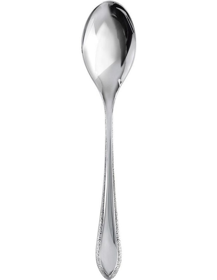 Kemble Texture English Tea Spoon in Silver