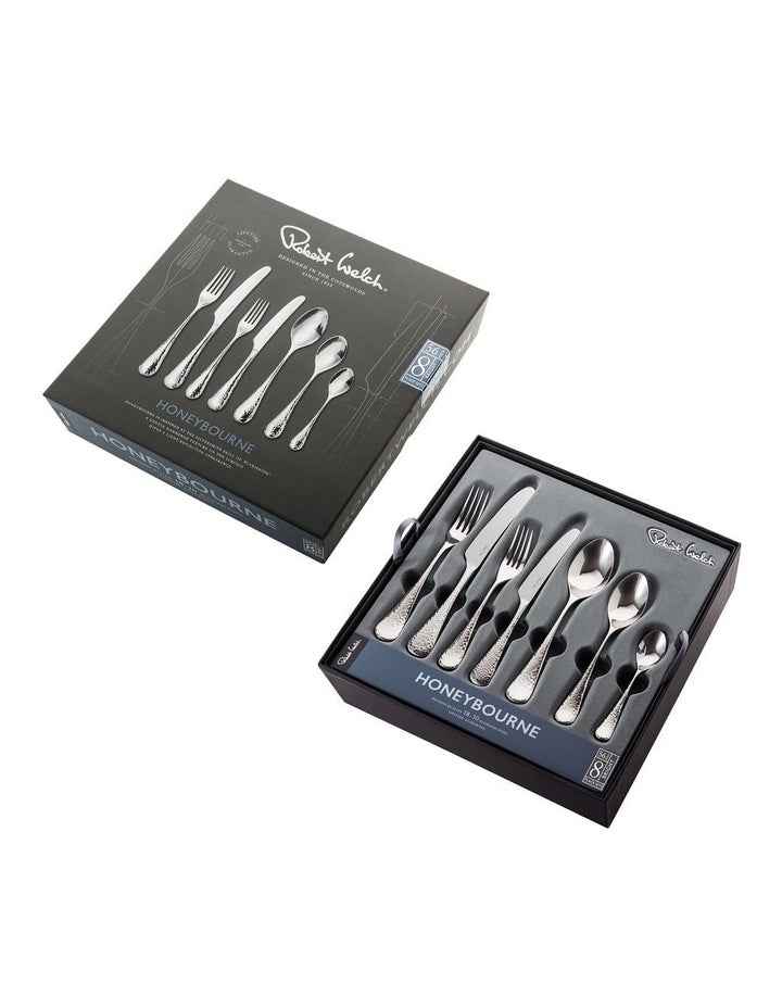 Honeybourne Cutlery Set 56 Piece Gift Boxed in Silver