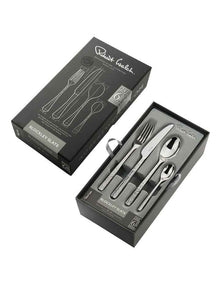 Blockley Slate Cutlery Set 24 Piece Gift Boxed in Silver