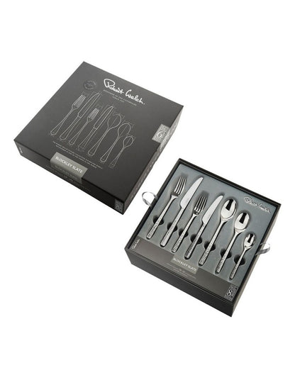 Blockley Slate Cutlery Set 56 Piece Gift Boxed in Silver