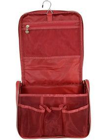 Premium Travel Bag with Hook in Red