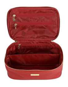 Premium Medium Beauty Case in Red
