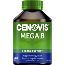 Cenovis Mega Vitamin b Tablets With b3 b6 b12 + Biotin For Energy 200 Pack