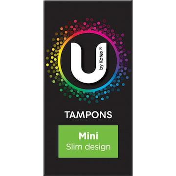 U by Kotex Tampons Mini 16 pack