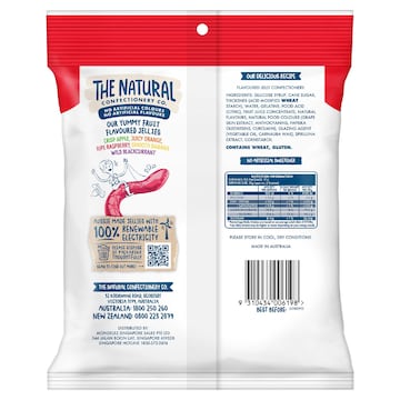 The Natural Confectionery Co. Snakes Lollies 440g