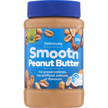 Woolworths Smooth Peanut Butter 500g