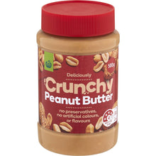 Woolworths Crunchy Peanut Butter 500g