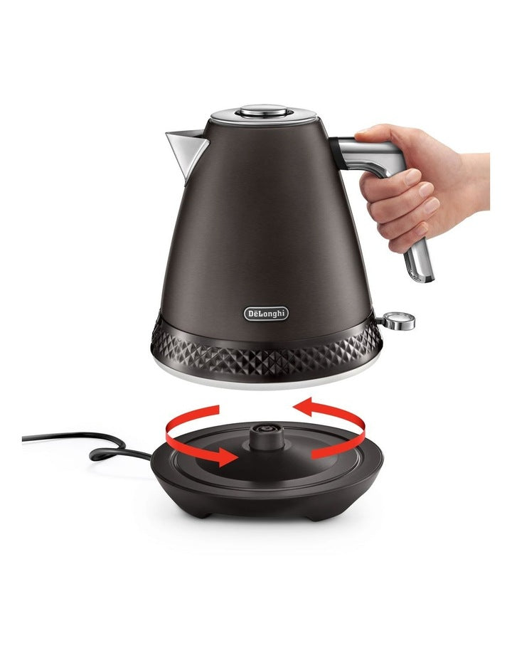 Diadema 1.7L Kettle in Onyx Black KBV2401BK