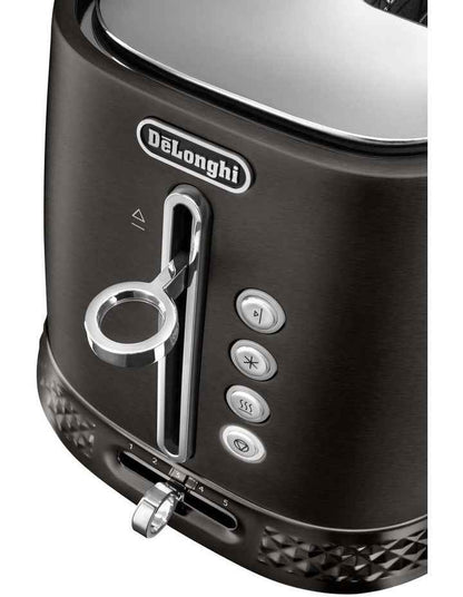 Diadema Long Slot Toaster CTV3003BK