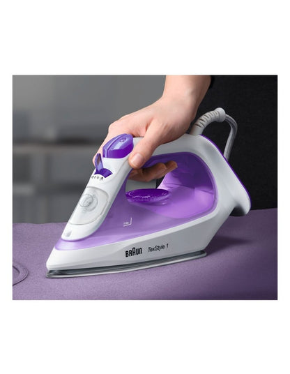 TexStyle 1 Steam Iron in Violet/White SI1080VI