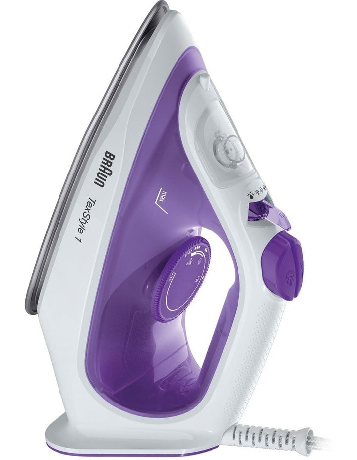 TexStyle 1 Steam Iron in Violet/White SI1080VI